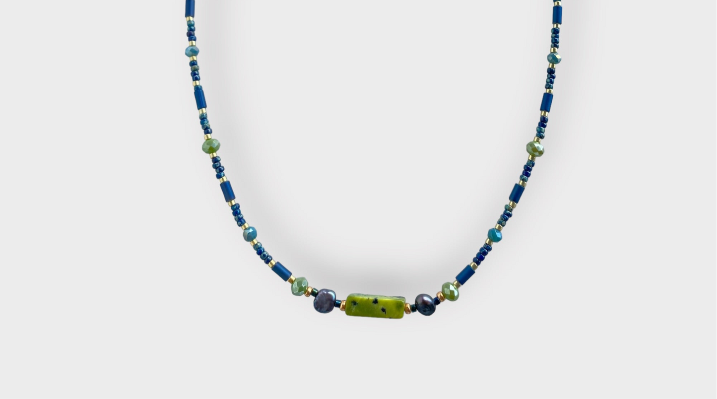 Beam Me Up necklace