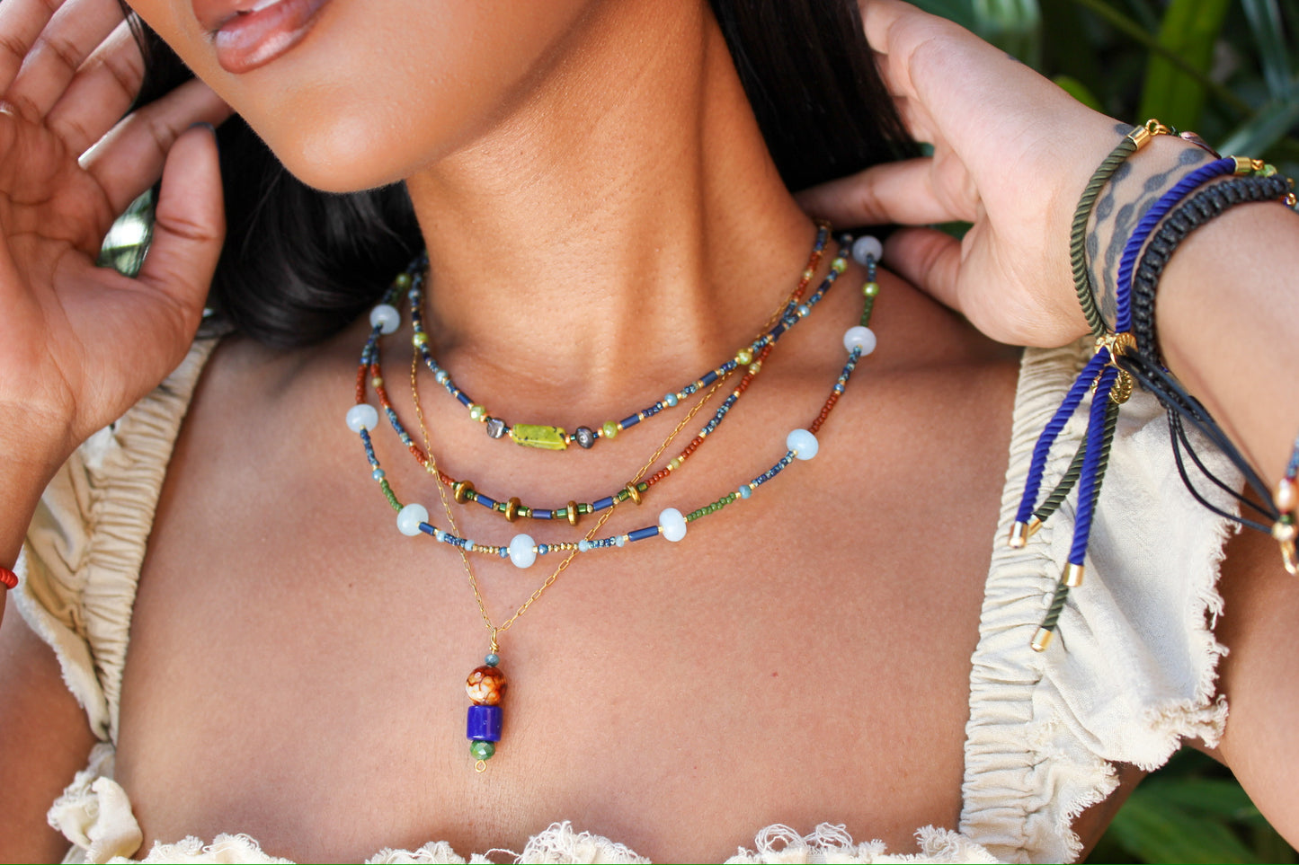 Pebble necklace