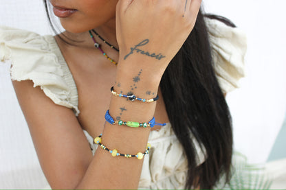 Seaside cord bracelet