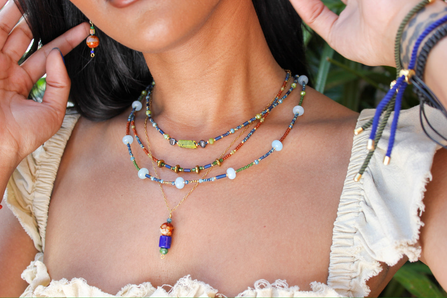 Beam Me Up necklace