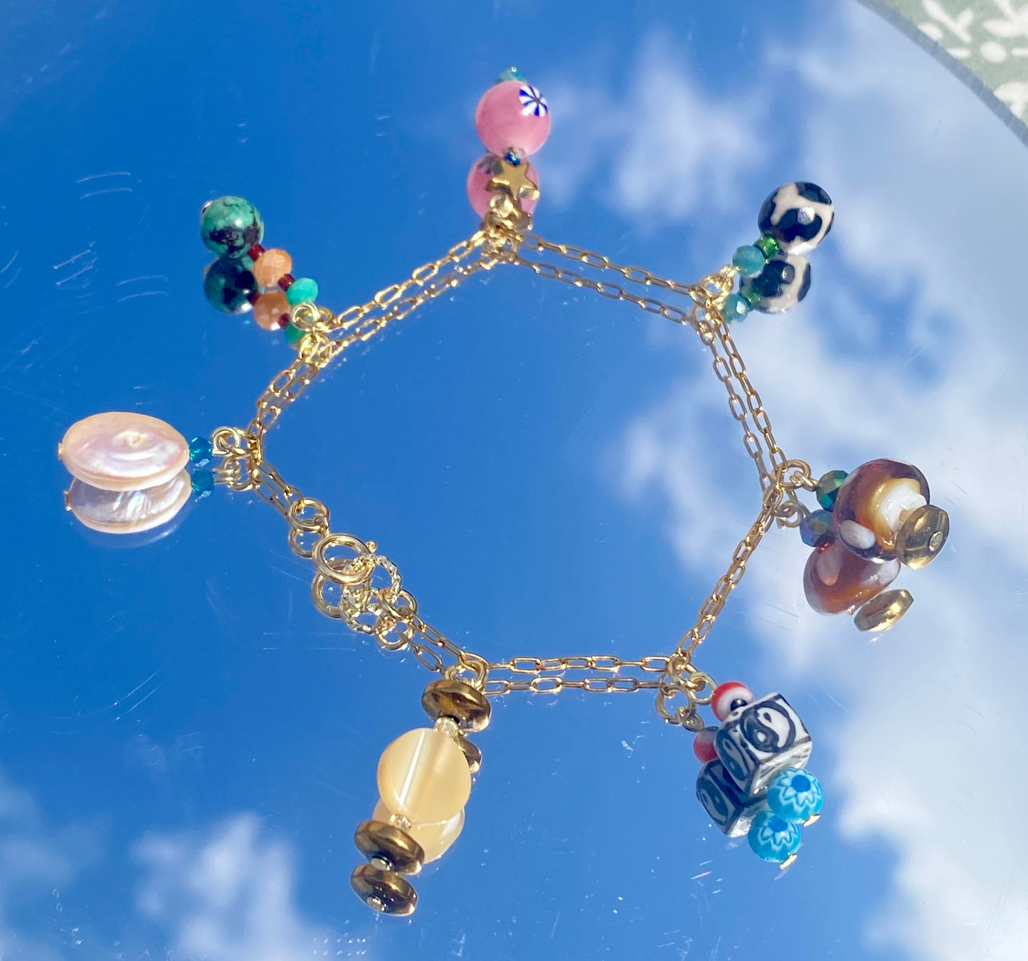 Play It Cool charm bracelet