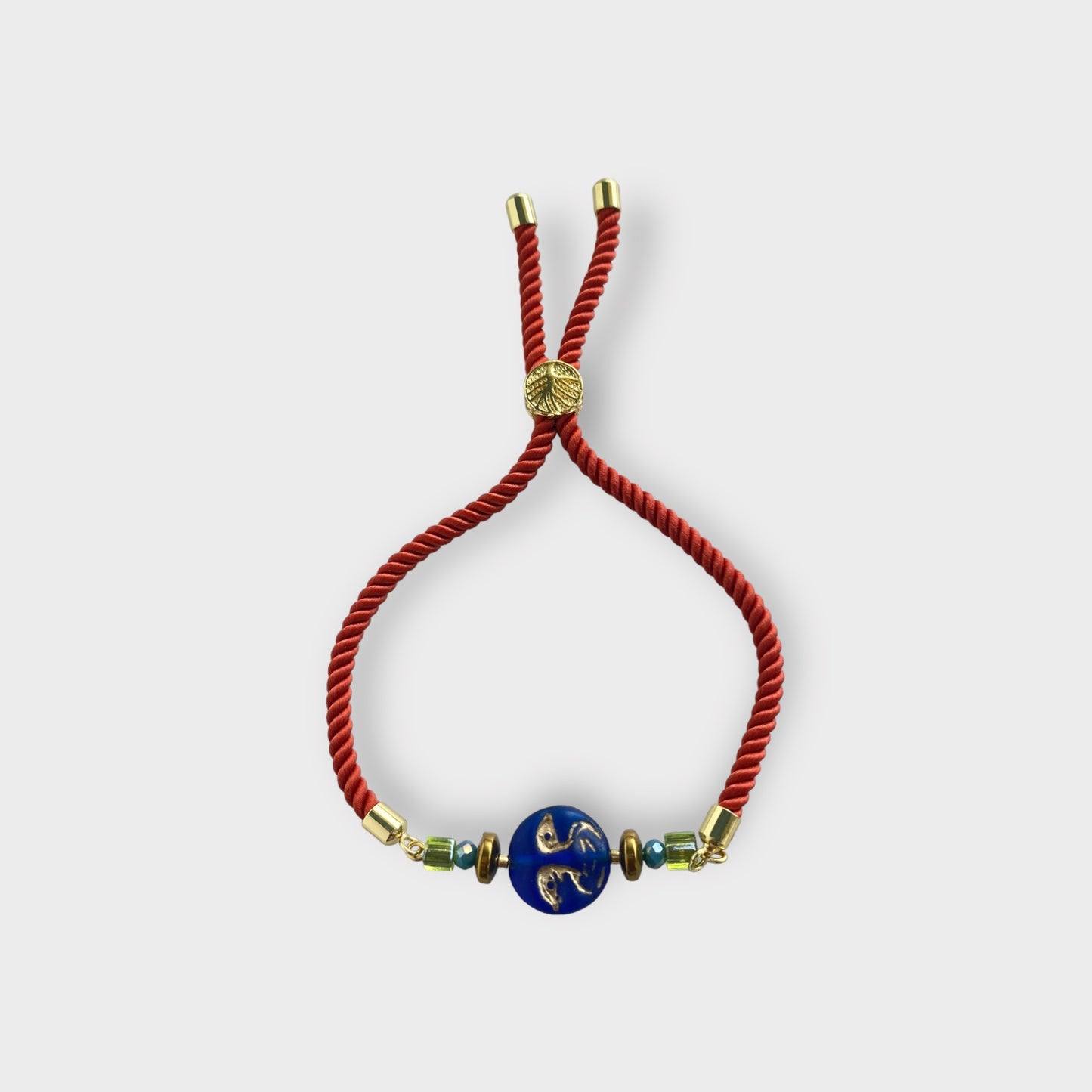 Orange moon bracelet