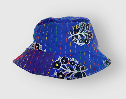 Indigo bucket hat