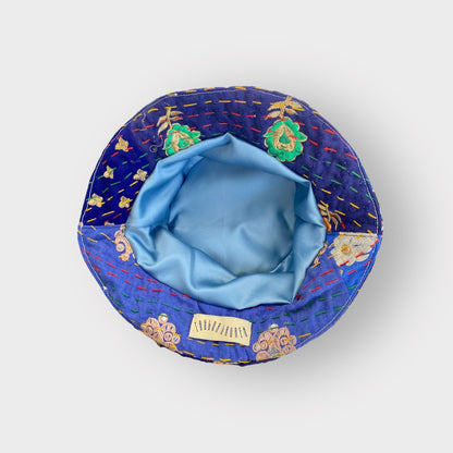 Indigo bucket hat