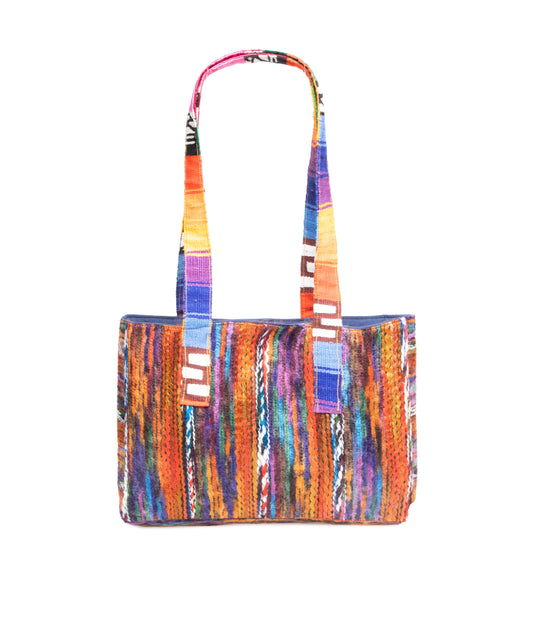 Watercolor Tote in Cayenne