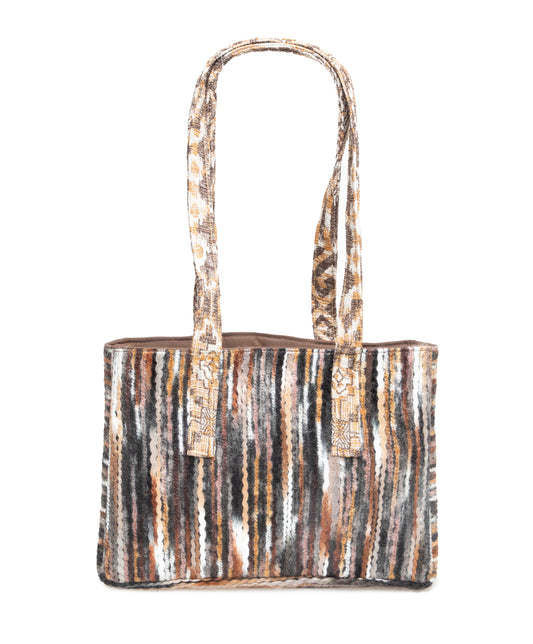 Watercolor Tote in Citrine