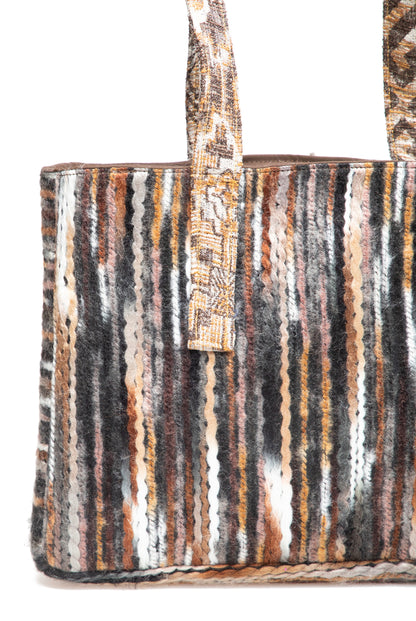 Watercolor Tote in Citrine
